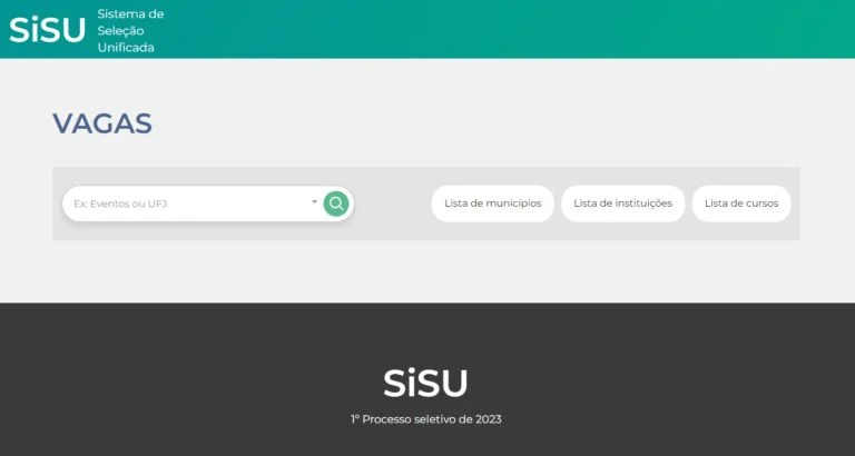 Candidatos Já Podem Consultar As Mais De 226 Mil Vagas Disponíveis No Sisu 2023 Candidatos Já Podem Consultar As Mais De 226 Mil Vagas Disponíveis No Sisu 2023